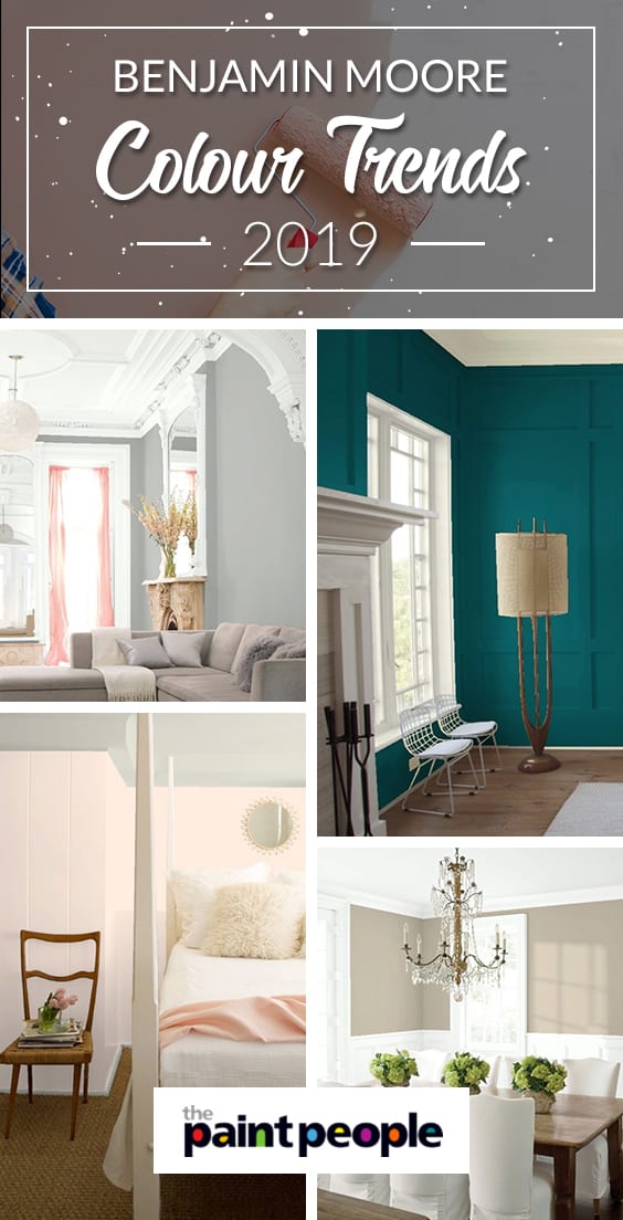Benjamin Moore 2019 colour trends to be excited for according to The Paint People