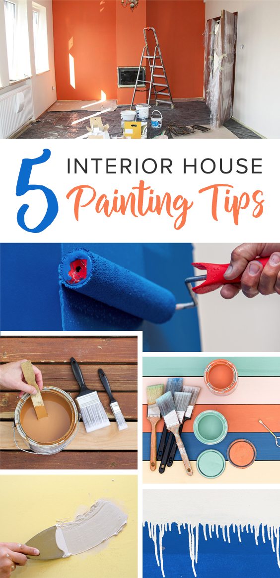 5 Interior house painting tips