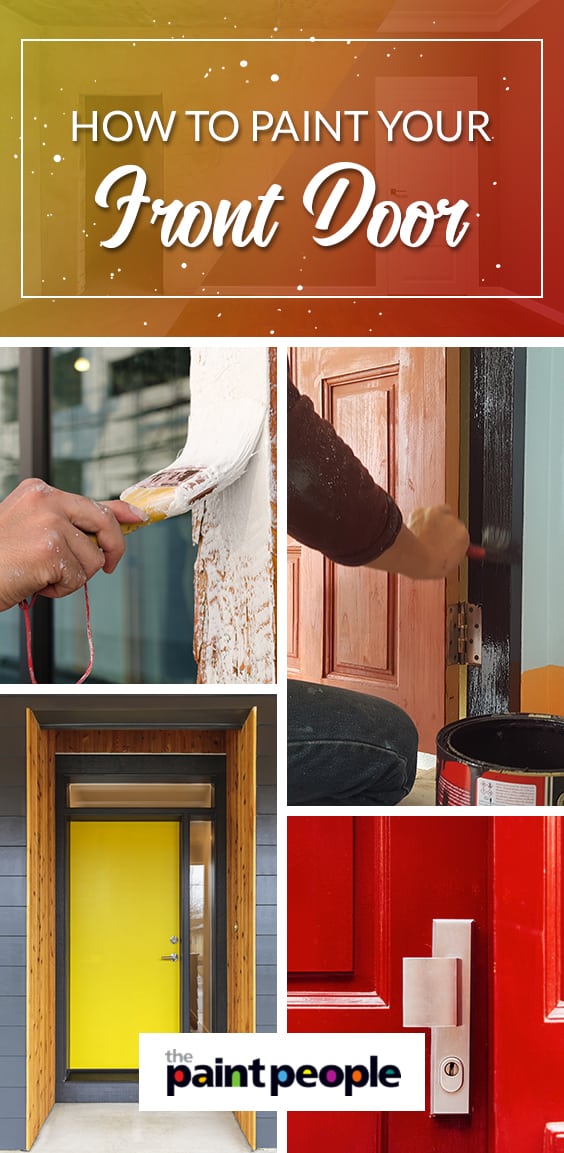 Painting your front door | The Paint People