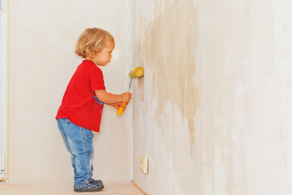 Spur Children Creativity for Painting Rooms