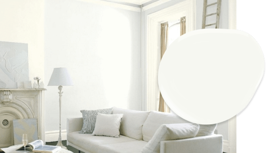 Chantilly Lace paint in our top 10 Benjamin Moore whites list