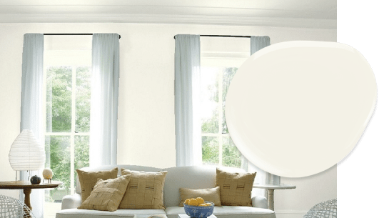 Cloud White paint in our top 10 Benjamin Moore whites list